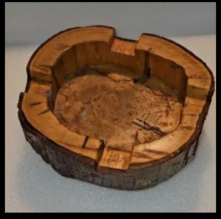 Large Ambrosia Maple Cigar Ashtray